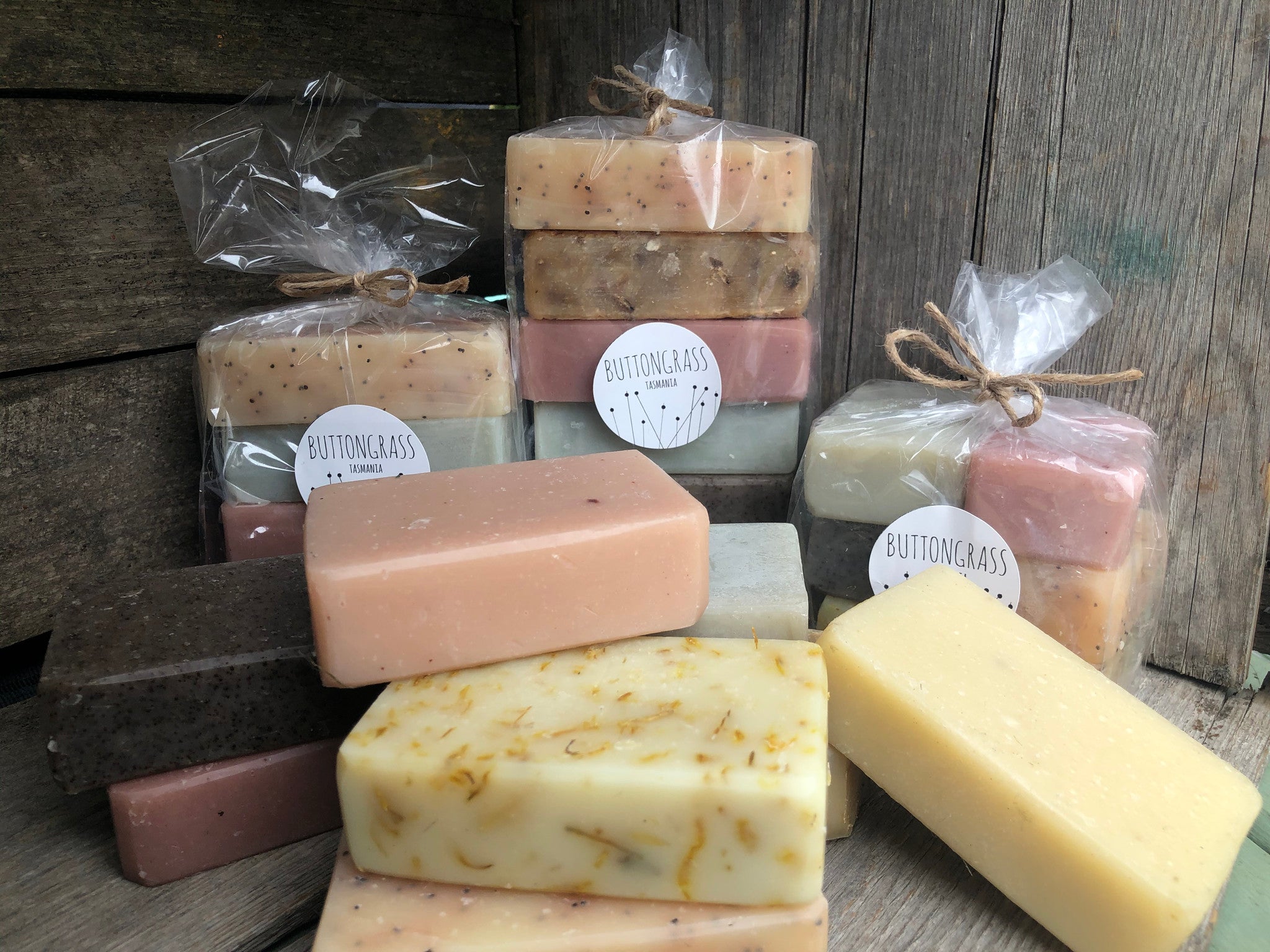 Buttongrass Tas - Handmade Natural Soap