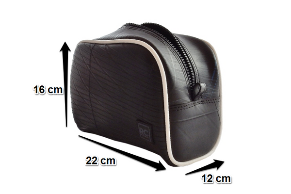 Retro Dopp Kit - Travel Bags - Recycle Creative  - 6