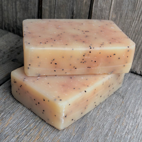 Handmade Soap - Lemongrass and Poppyseed