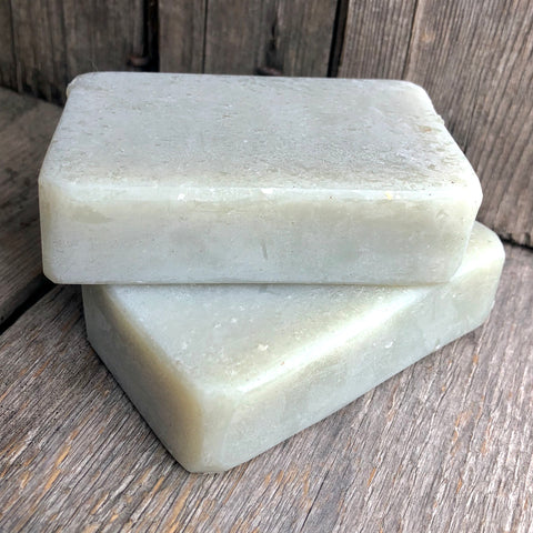Handmade Soap - Lime, Cocoa Butter and  French Green Clay Soap