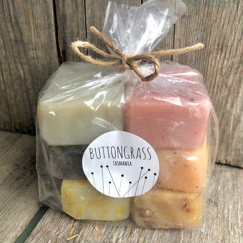 Handmade Soap - Gift Pack 6 x 1/2 blocks